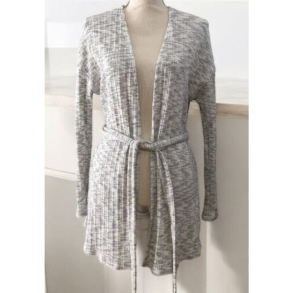 Anthropologie Sunday in Brooklyn Tie Waist Open‎ Front Cardigan Women XS China